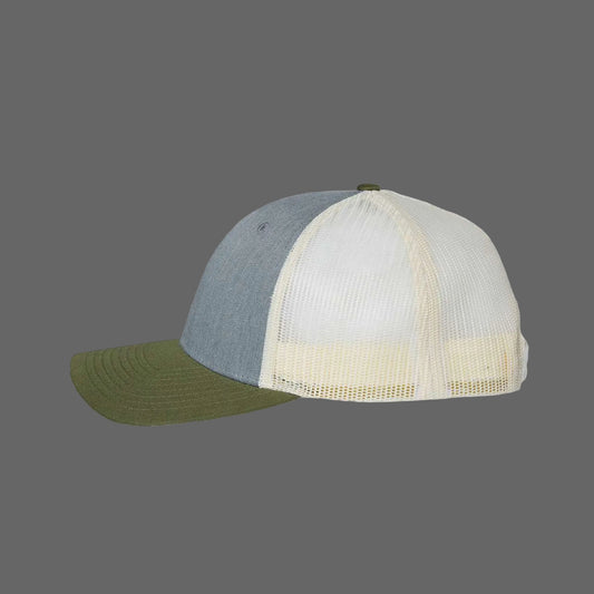 Dope Shot Trucker Cap - Grey/Birch/Olive
