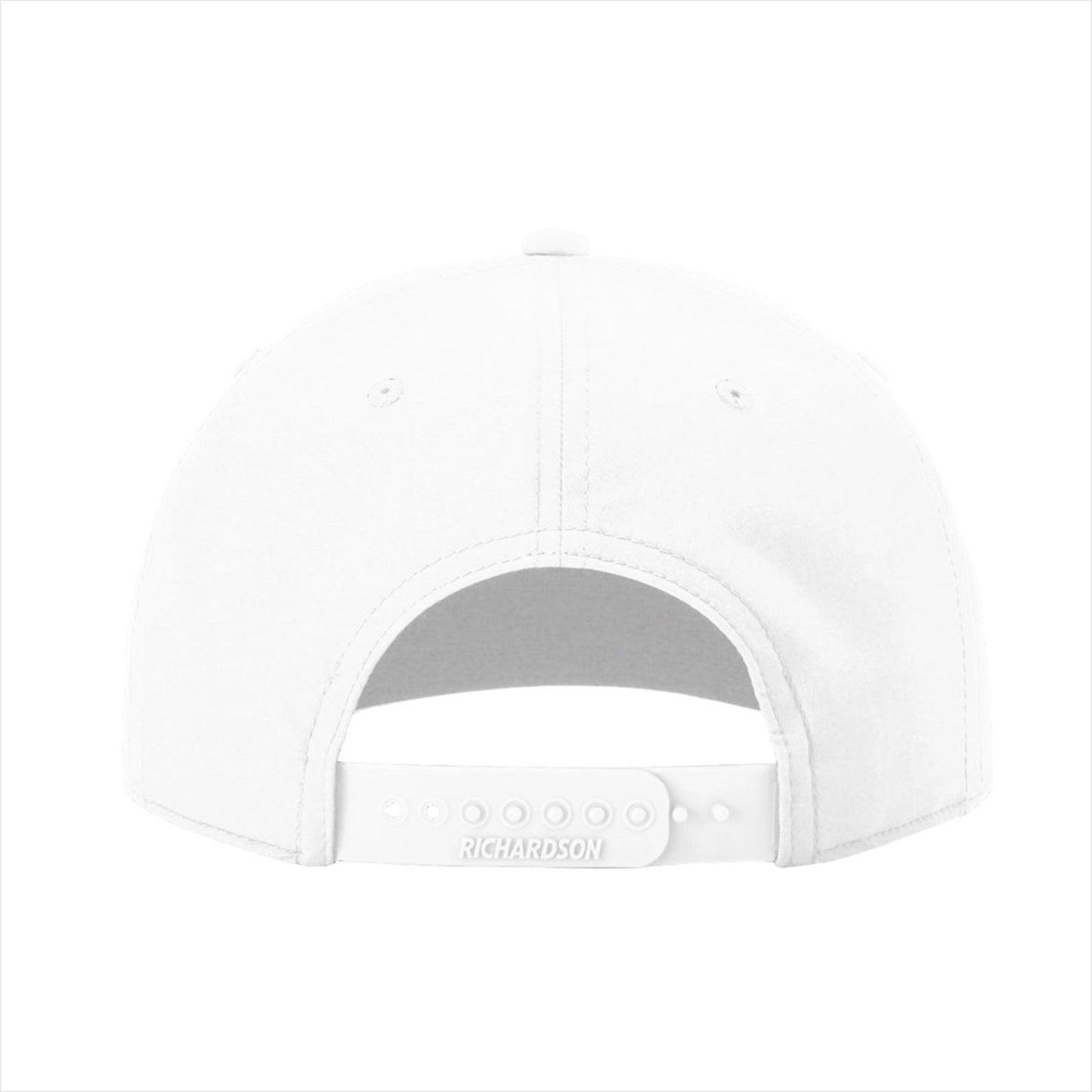 Pin High 5-Panel Rope Cap - White