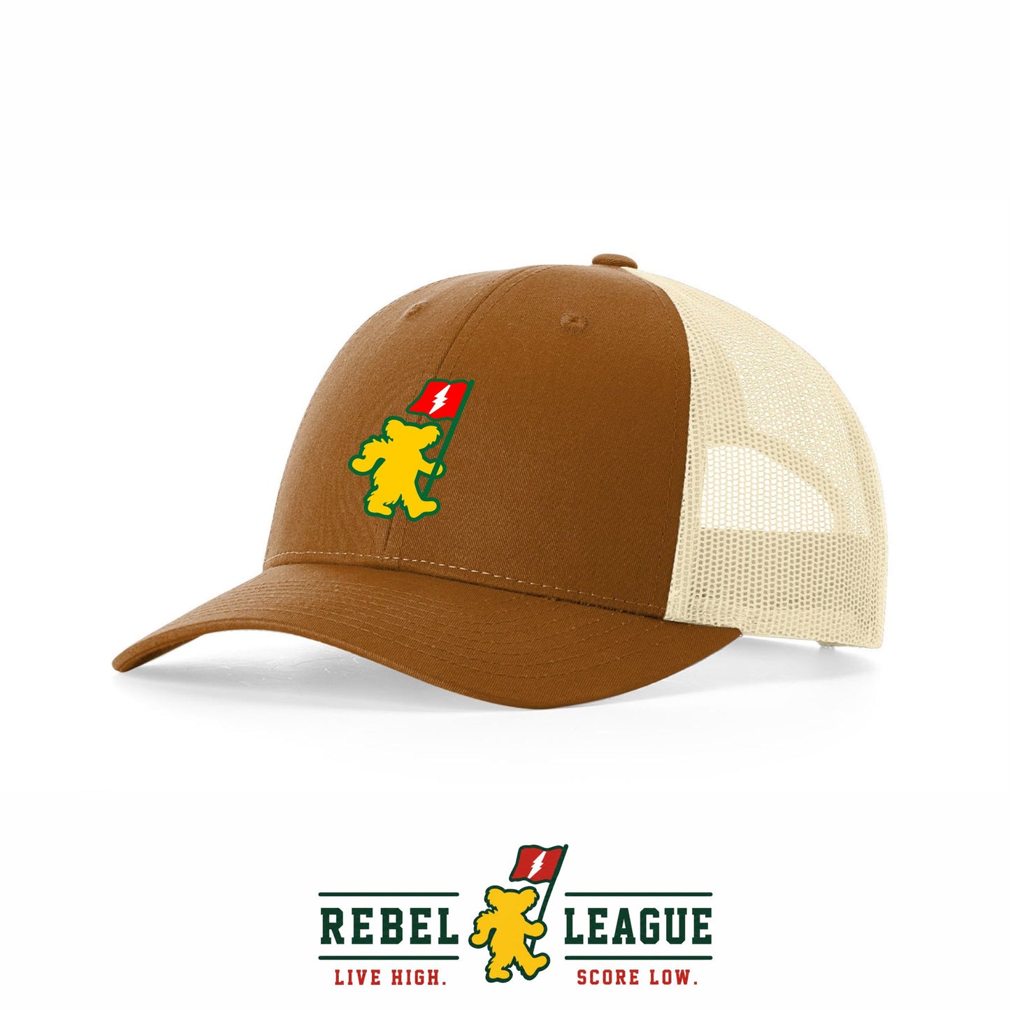 RL Bear Trucker Cap - Caramel/Birch
