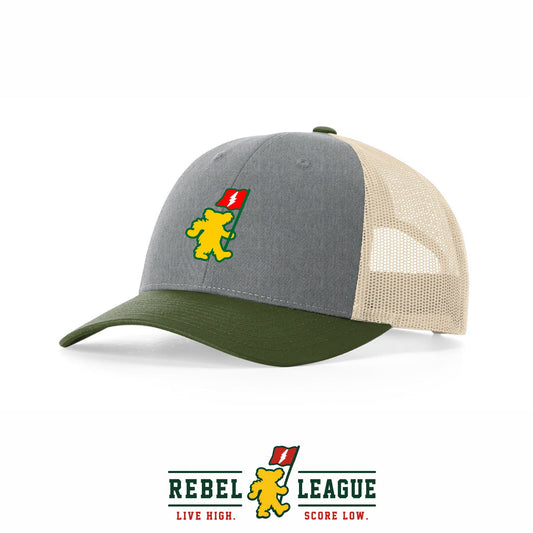 RL Bear Trucker Cap - Grey/Birch/Olive