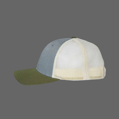RL Bear Trucker Cap - Grey/Birch/Olive