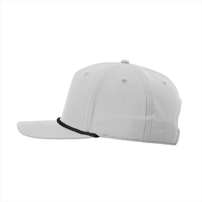 Dope Shot 5-Panel Rope Cap Lt Grey
