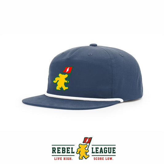 RL Bear 5-Panel Rope Cap Navy