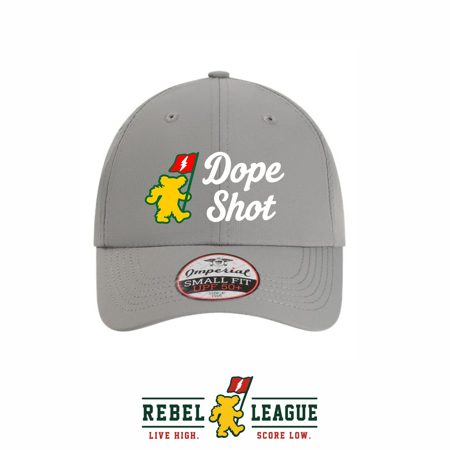 Dope Shot Imperial Performance Cap - Frost Grey