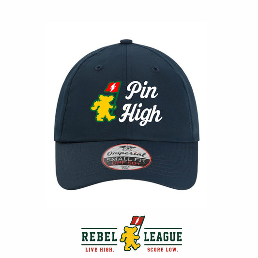 Pin High Imperial Performance Cap - Navy