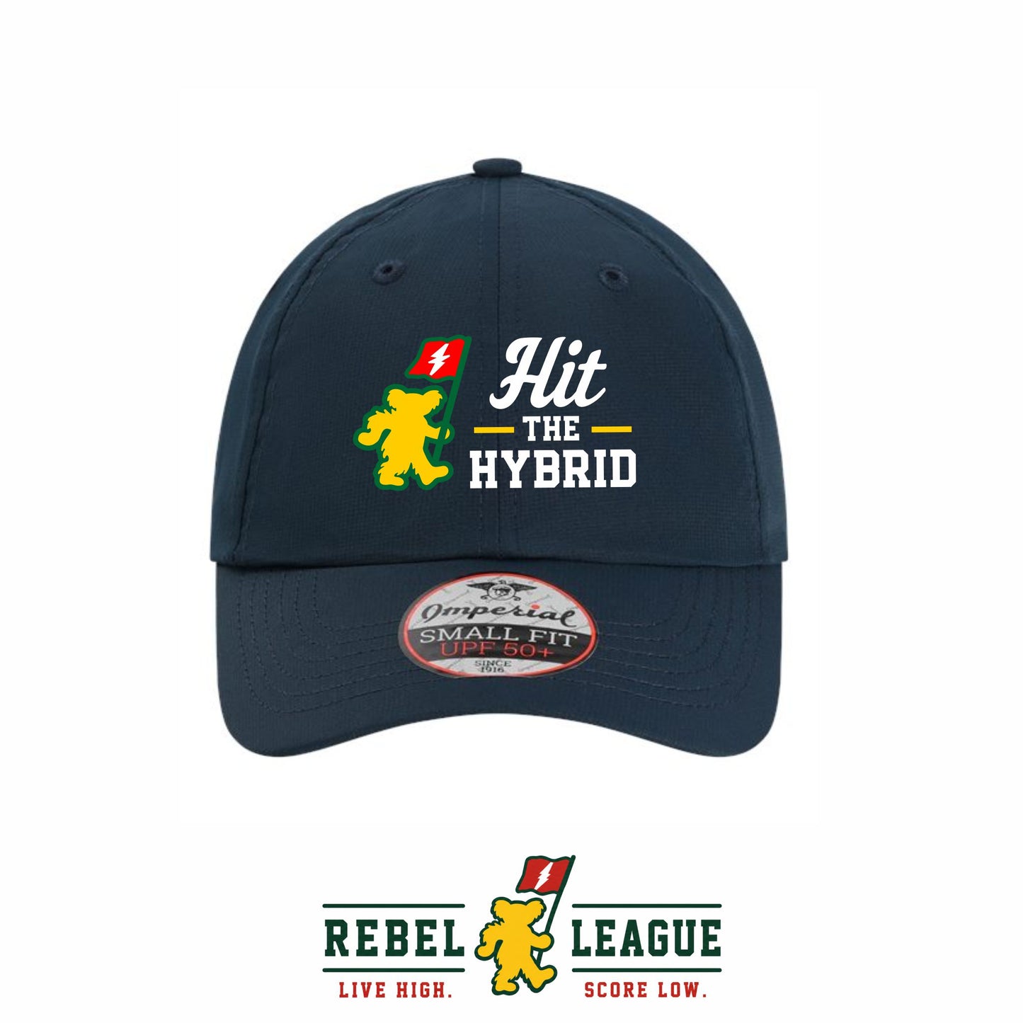 Hit the Hybrid Imperial Performance Cap - Navy