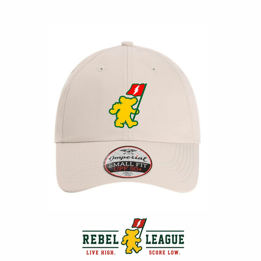 Rebel League Bear Imperial Performance Cap - Putty